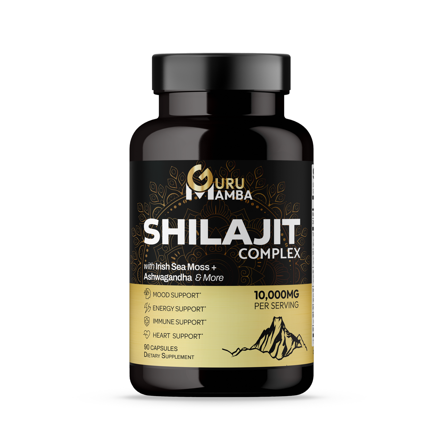 ShilajitComplex – Herbal Blend with Ashwagandha & Sea Moss by GuruMamba™